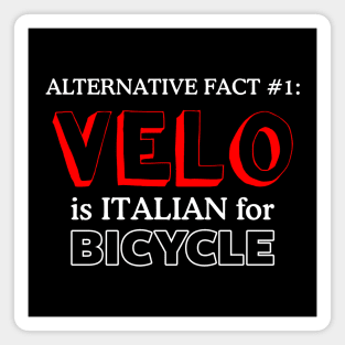 Cool Political Cycling Velo Slogan Gift For Cyclist Magnet